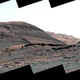 The Curiosity rover captured this panorama of a sulfate-bearing region on Mars.
